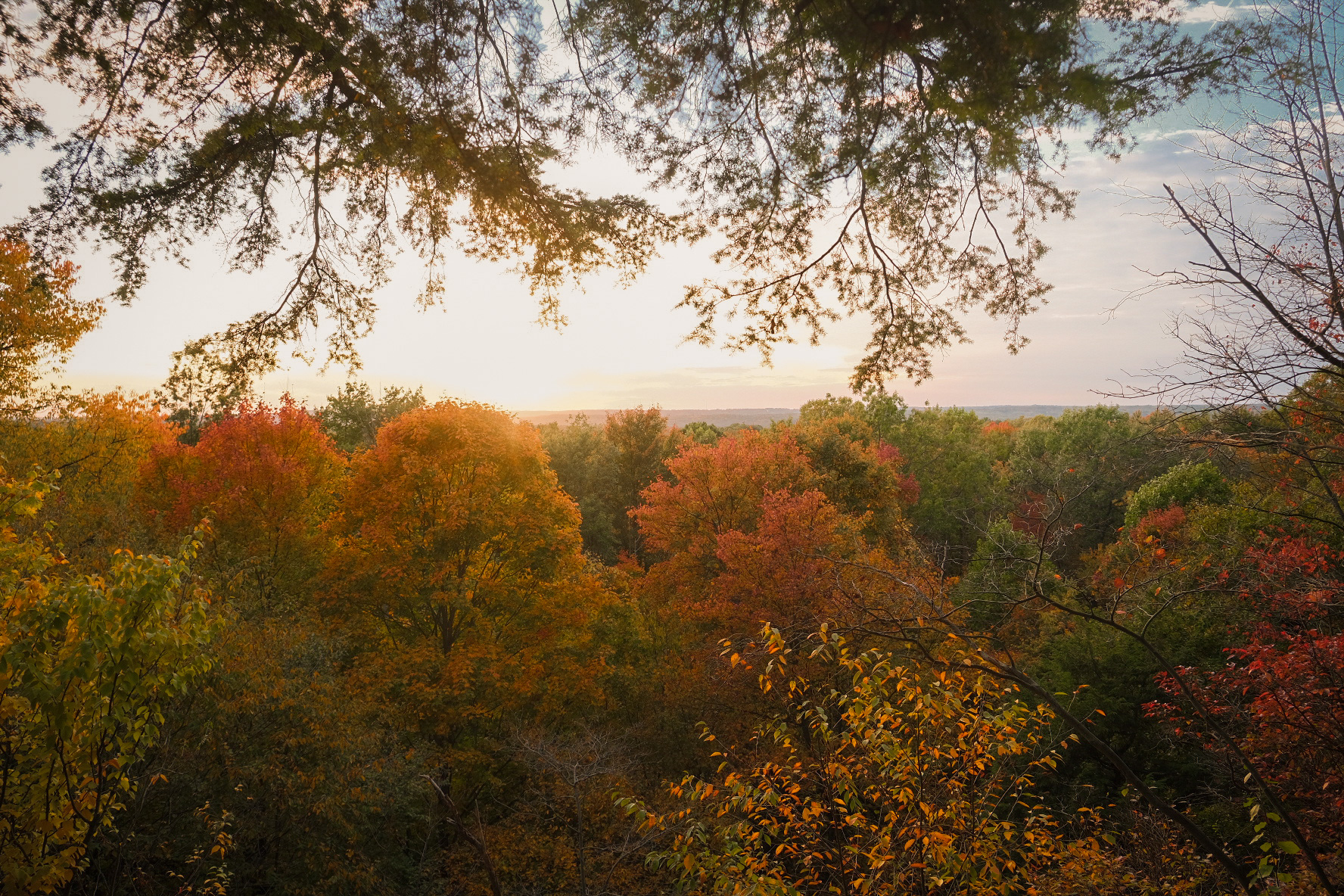 ledges cuyahoga valley national park best fall hikes near cleveland