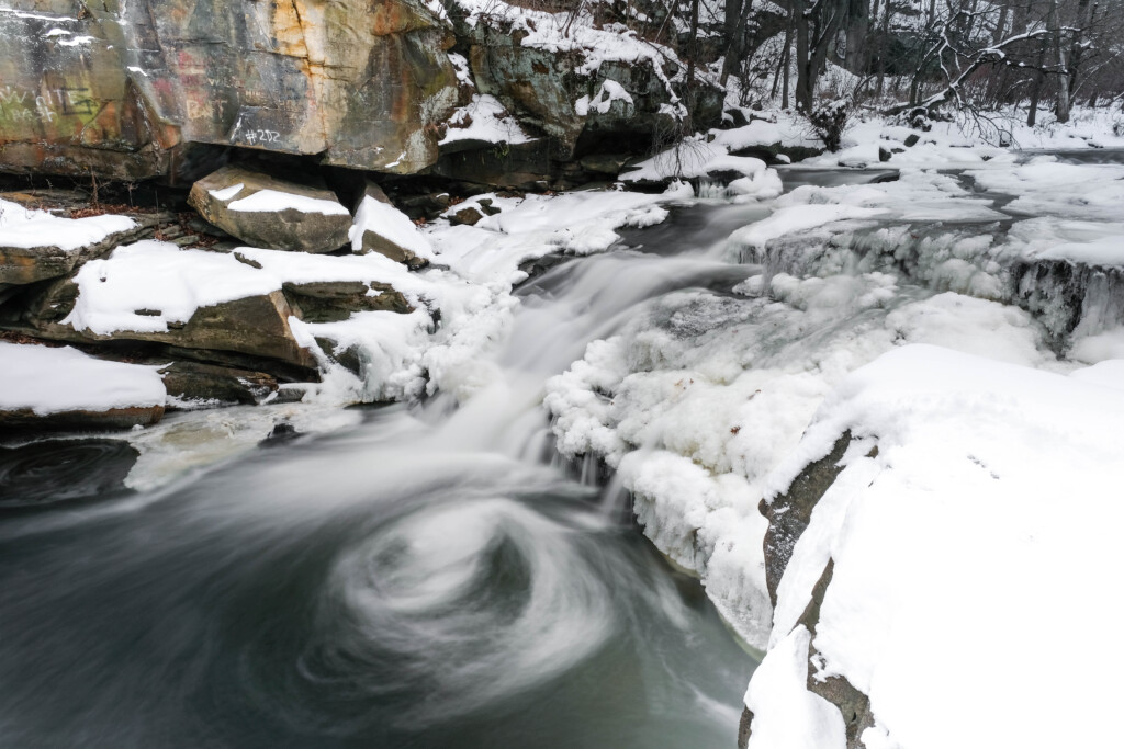 berea falls cleveland waterfall