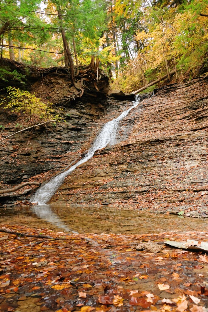 buttermilk falls cleveland waterfall