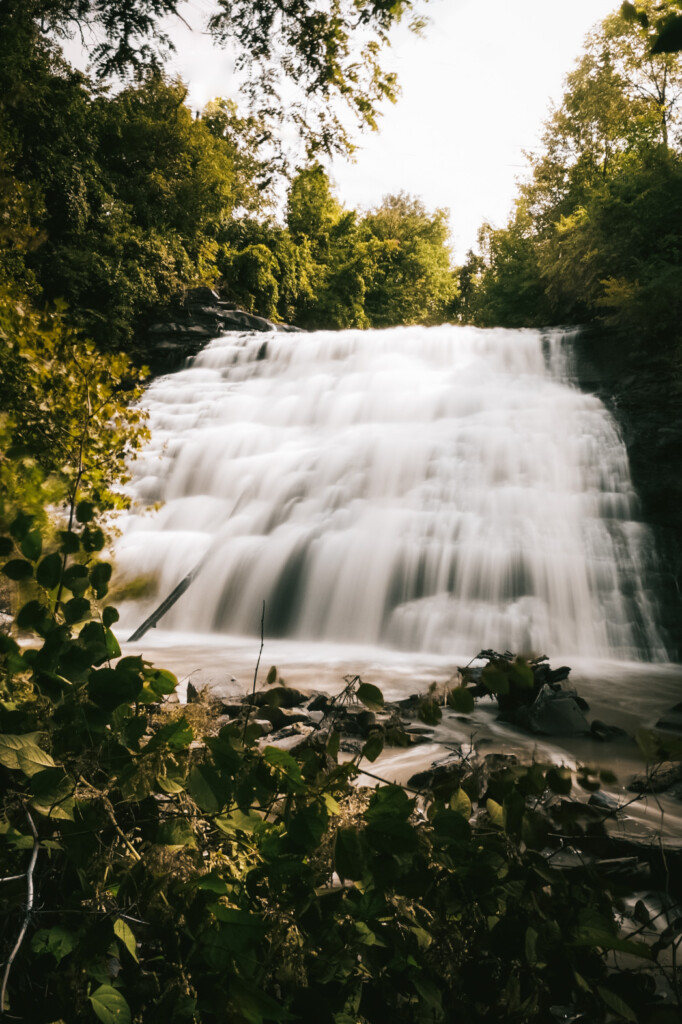 mill creek cleveland waterfall