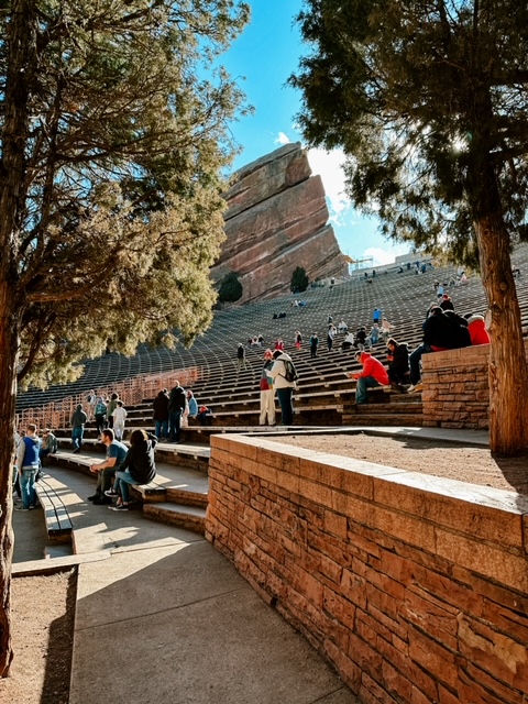 red rocks